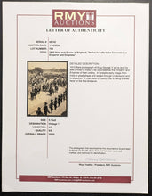 Load image into Gallery viewer, 1910 Type 1 Photograph Procession Of King George V Queen Mary Delhi India LOA