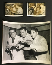 Load image into Gallery viewer, 1940's Jack Dempsey Type 1 Press Photo x3 Former Heavy Weight Boxing Champion