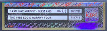 Load image into Gallery viewer, 1985 Eddie Murphy Tour Guest Backstage Pass Lawd Have Murphy! NM+ 7.5 iCert.