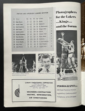 Load image into Gallery viewer, 1968 Los Angeles Forum Program Newly Built LA Lakers Stadium + Arena Vintage