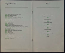 Load image into Gallery viewer, 4 Vintage Sports Celebrities Dinner Program 1960-1982 9th 13th 21st 31st
