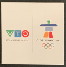 Load image into Gallery viewer, 2010 Vancouver Olympics Men's Ice Hockey Full Ticket + Decal Czech vs Latvia