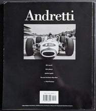 Load image into Gallery viewer, 1994 Mario Andretti Signed Large Paperback Photo Book Autographed Racing Legend