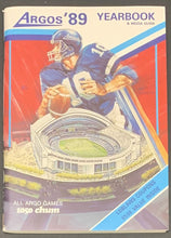 Load image into Gallery viewer, 1989 CFL Football Toronto Argonauts Media Guide Yearbook 1st Year SkyDome