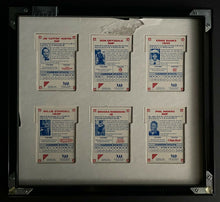 Load image into Gallery viewer, 1993 Signed Framed MLB Baseball All-Star Autographs Cards Ernie Banks + 5 HOFers