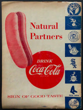 Load image into Gallery viewer, 1960 Griffith Stadium MLB Baseball Program Washington Senators vs Detroit Tigers