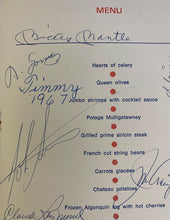 Load image into Gallery viewer, 1967 Celebrity Dinner Autograph Book Signed x16 Mickey Mantle Jim Kaat + JSA LOA
