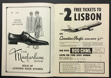 Load image into Gallery viewer, 1964 CFL Football Program Ottawa Rough Riders vs Hamilton Tiger-Cats Unscored