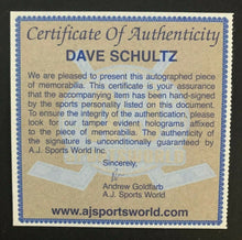 Load image into Gallery viewer, Autographed NHL Hockey Philadelpha Flyers Forward David Schultz Signed Photo COA