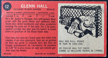 Load image into Gallery viewer, 1964-65 Vintage Chicago Blackhawks Glenn Hall Topps Tallboy NHL Hockey Card