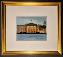 Load image into Gallery viewer, Framed Signed White House Photo Ronald Reagan United States President JSA LOA