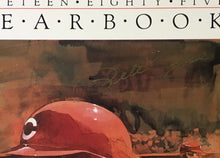 Load image into Gallery viewer, Pete Rose Autographed 1985 Cincinnati Reds MLB Yearbook Signed Photo Cover JSA