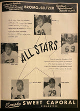 Load image into Gallery viewer, 1949 CFL Football Vintage Program Montreal Alouettes vs Toronto Argonauts Vtg