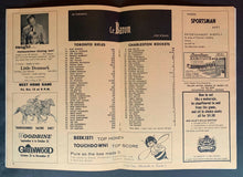 Load image into Gallery viewer, 1965 Continental Football League Program + Ticket Toronto Rifles vs Charleston