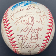 Load image into Gallery viewer, 1998 Tampa Bay Devil Rays Inaugural Team Autographed x33 Baseball MLB Signed JSA