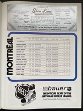 Load image into Gallery viewer, 1973 Montreal Canadiens Henri Richard Autographed Signed Program NHL Hockey JSA