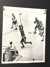 Load image into Gallery viewer, 1962 Jacques Plante VTG Press Photo NHL Hockey Stanley Cup Playoffs Chicago