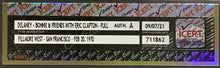 Load image into Gallery viewer, 1970 Delaney + Bonnie & Friends with Eric Clapton Original Vtg Full Ticket iCert