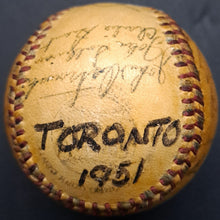 Load image into Gallery viewer, 1951 IL Baseball Toronto Maple Leafs Team Signed x20 Autographed Leon Day Morton