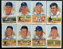 Load image into Gallery viewer, 1989 Full Set Perez-Steele MLB Postcard Collection Signed Autograph x12 HOF JSA