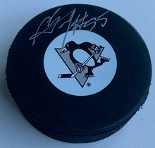 Load image into Gallery viewer, Sergei Gonchar Signed Pittsburgh Penguins NHL Hockey Puck Autographed COA