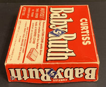 Load image into Gallery viewer, Vintage 1953 Curtiss Candy Bar Baby Ruth Cardboard Store Display Box