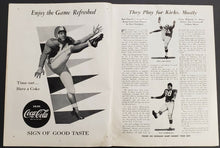 Load image into Gallery viewer, 1959 Yankee Stadium NFL Program New York Giants vs Green Bay Packers Football