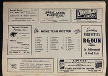 Load image into Gallery viewer, 1950 Buffalo Bisons vs Syracuse International League Baseball Program Vintage