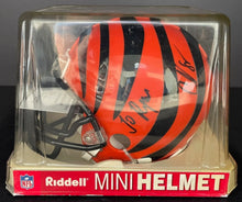 Load image into Gallery viewer, Chad Ochocinco Cincinnati Bengals Signed NFL Football Riddell Mini-Helmet JSA