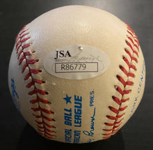 Load image into Gallery viewer, Carlton Fisk Signed Bobby Brown Baseball Autographed MLB Boston Red Sox HOF JSA