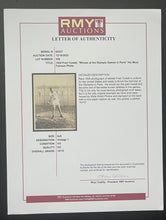 Load image into Gallery viewer, 1924 Paris Summer Olympics Fred Tootell Type 1 Photo Hammer Throw Gold Medal