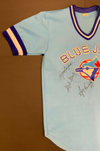 Load image into Gallery viewer, Vintage 1985 Toronto Blue Jays MLB Baseball Jersey Autographed Signed x5 Moseby