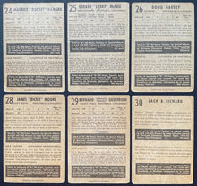 Load image into Gallery viewer, 1953/54 Parkhurst NHL Hockey Card Complete Full Set Graded x3 Beliveau Howe KSA