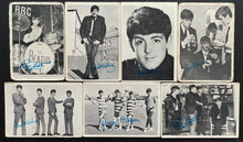 Load image into Gallery viewer, 1964 The Beatles Fab 4 All Series 1 Topps Cards 7 of 60 Photo Series