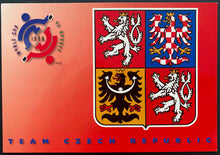 Load image into Gallery viewer, 1996 World Cup Of Hockey 1st Unused Postcards 8 Participating Nations Canada USA
