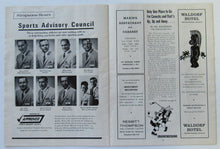 Load image into Gallery viewer, 1968-1969 NHL Program Vancouver Canucks vs Maple Leafs Signed Imlach Keon + More