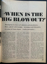 Load image into Gallery viewer, 1974 International Boxing Magazine Muhammad Ali vs Joe Frazier Cover Photo