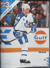 Load image into Gallery viewer, 1993 Maple Leaf Gardens NHL Program Toronto Maple Leafs vs Flyers Lindros Rookie