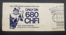 Load image into Gallery viewer, 1970 C.N.E. Stadium Ottawa Rough Riders vs Tornto Argonauts CFL Football Ticket