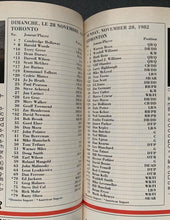 Load image into Gallery viewer, 1982 Grey Cup Program Edmonton Eskimos vs Toronto Argonauts Warren Moon MVP CFL