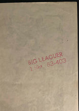 Load image into Gallery viewer, 1953 Big Leaguer Full Sheet Movie Poster Carl Hubbell MLB Baseball HOFer Vintage
