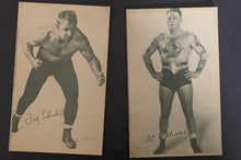 Load image into Gallery viewer, 8 Different Vintage 1940-1960 Exhibit Cards Historical Sports B&W Photos