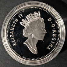 Load image into Gallery viewer, 1997 Royal Canadian Mint 1972 Summit Series 25th Ann Silver $1 Coin Canada USSR