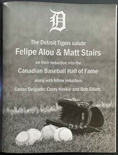 Load image into Gallery viewer, 2015 Canadian Baseball HOF Induction Ceremony Program Signed 5 Inductees Auto