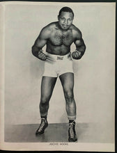 Load image into Gallery viewer, 1956 Moore vs Parker Heavyweight Championship Boxing Program + 4 Documents