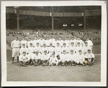 Load image into Gallery viewer, 1927 New York Yankees B&W Team Photo Babe Ruth Lou Gehrig MLB Baseball Vintage