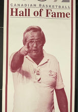 Load image into Gallery viewer, Canadian National Basketball Hall of Fame Jack Donohue 10 Foot Vinyl Banner HOF