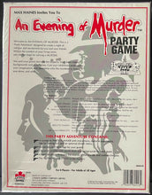 Load image into Gallery viewer, An Evening Of Murder Party Game - Max Haines Canada Games Co. New Factory Sealed
