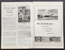 Load image into Gallery viewer, 1951 Maple Leafs Gardens NHL Program Toronto Maple Leafs vs NY Rangers Sid Smith