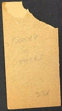 Load image into Gallery viewer, 1920s March 10 Boxing New York City Gene Tunney On Card Ticket Stub Vintage